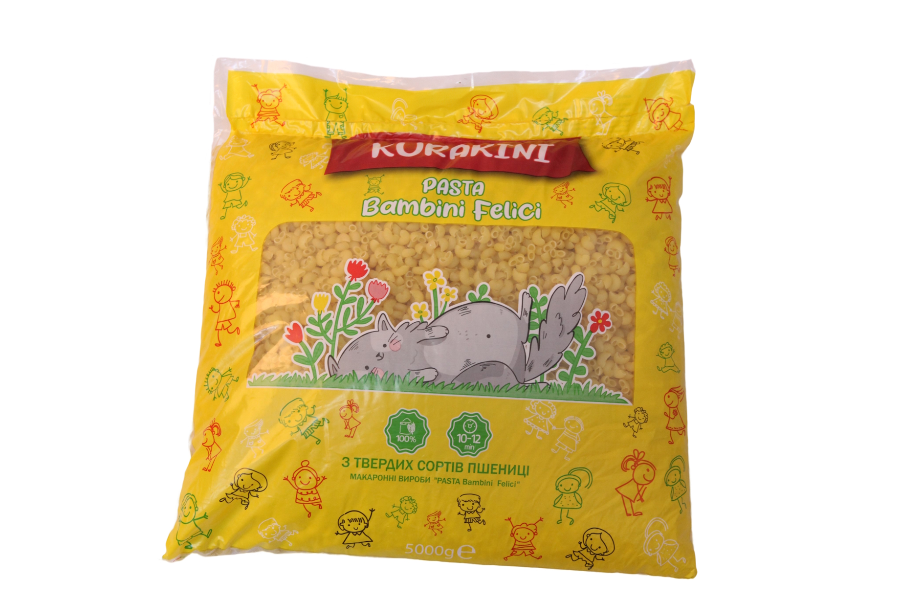 Макаронні вироби KURAKINI ріжки, 5 кг